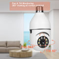 High-Quality PTZ Bulb System 360 Degree IP Camera - V380 HD WiFi Robotic Wireless Mini CC Camera IP Webcam. Advanced Security Camera for Comprehensive Surveillance. 