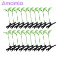 Bean Sprout Hairpins Realistic Green Plant Hair Clip Set Anti-slip Spring Design Hairpins Funny Bean Sprout Hair Accessories 20/30/50pcs Hairpin Hairband.