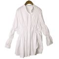 2020 Korean Fashion Style Autumn Clothes Ladies Tops And Blouses Womens Loose Oversized Casual Solid Color Shirt Plus Size.