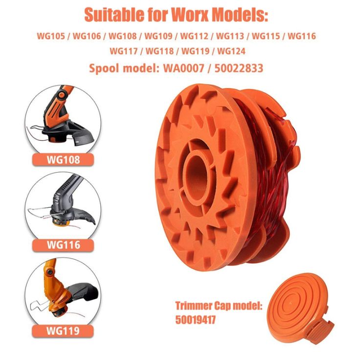 WA0007%20/%2050022833%20Replacement%20Line%20Trimmer%20Spool%20for%20Worx%20WG116%20WG119%20Corded%20Electric%20String%20Trimmers,%2016Ft%200.065Inch%20-%20Image%206
