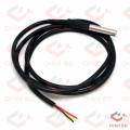 3 Wire DS18B20 Waterproof Digital Temperature Temp Sensor Probe 1M Stainless Steel Package Waterproof DS18B20 Temperature Sensor Probe For Arduino Raspberry Pi. 