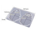 Silicone Irregular Tray Mold DIY Resin Epoxy Make Up Palette Mould. 