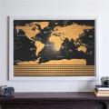 Scratch Off Interactive Map Holiday Decoration Travel. 