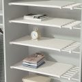 Retractable Airing Cupboard Storage Rack Shelf for Bookcase 24x30cm. 