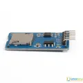 MICRO SD TF Card Module 6Pin Micro SD Card & SDHC High Speed Card Mini Micro SD Card Module TF Card Reader Module Adapters SPI Interfaces With Level Converter Chip For Arduino. 