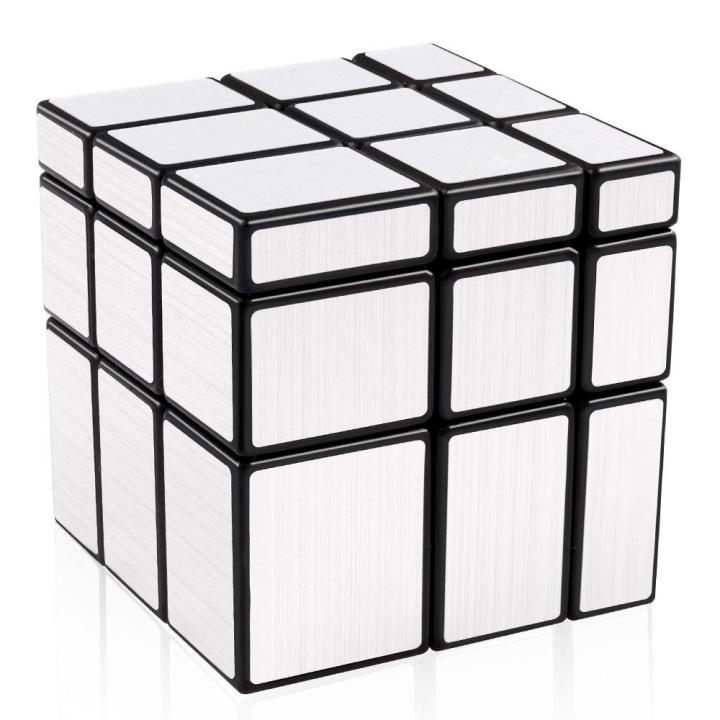 Mirror%20Cube%203x3%20Speed%20Cube%203x3x3%20Mirror%20Blocks%20Unequal%20Puzzle%20Silver%20Black%2057mm%20-%20Image%203