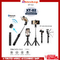 XT-02 Selfiestick Wired Remote Shutter Hanheld Stablizer Tripod. 