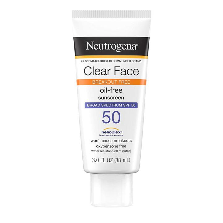 Neutrogena Clear Face Liquid Lotion Sunscreen-88 ml (USA)