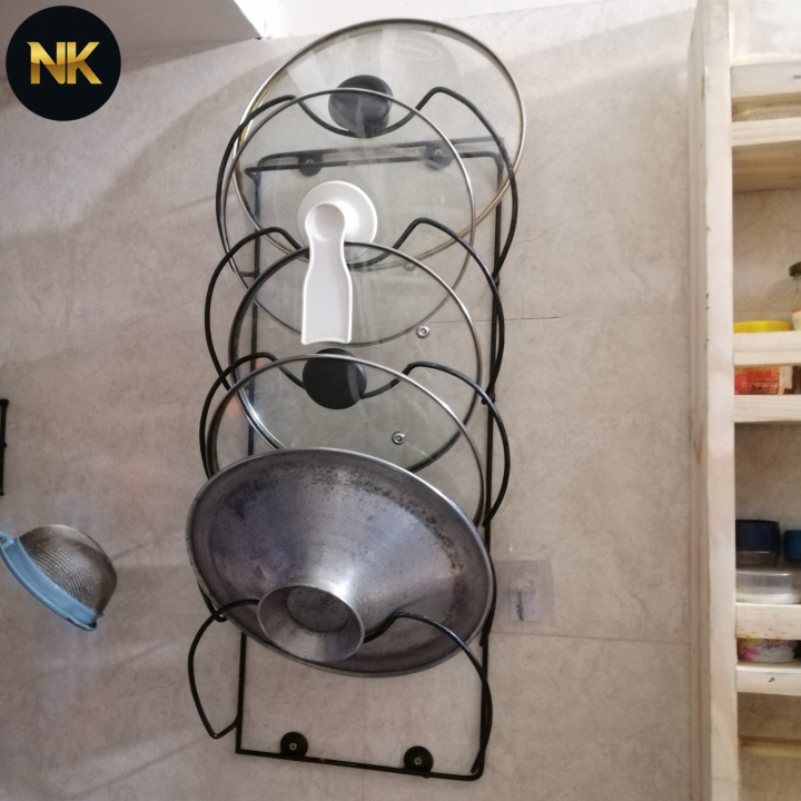 Metal%20Pot%20Lid%20Holder%20for%20Organizing%20Pans,%20Dishes,%20and%20Bakeware%20with%20Stable%20U-Shaped%20Design%20-%20Image%205