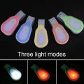 LED Safety Light Battery Powered Clip-on Magnetic Silicone Lights 3 Light Modes Flashlight for Hiking Walking Running Jogging. 