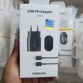 Samsung 25W Super Fast Original Charger USB Type C Charger Power Adapter For Galaxy Usb-C 2 Pin - Samsung 25wat PD Charger.