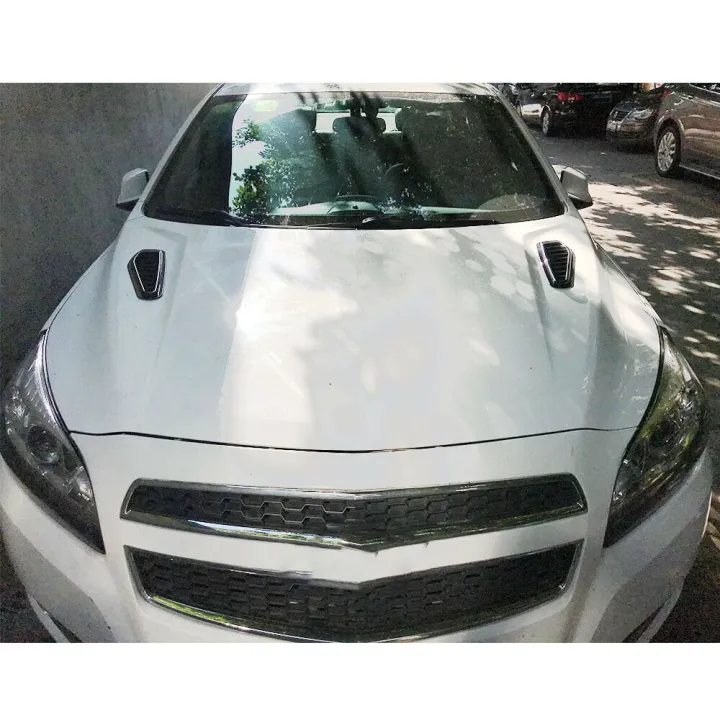 2Pcs%20Car%20Simulation%20Shark%20Air%20Vent%20Universal%20Glossy%20Black%20Sport%20Racing%20Air%20Flow%20Vent%20Bonnet%20Hood%20Scoop%20Cover%20Trim%20-%20Image%207