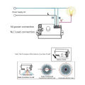 OIMG 5.8Ghz Hf System Led Microwave 360 Degree Motion Sensor Light Switch Body Motion Detector.