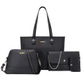 4-Piece Fashionable Waterproof Ladies Combo Bag Set.
