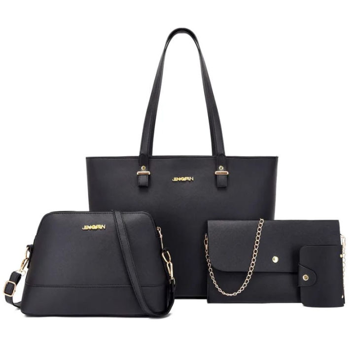 4-Piece%20Fashionable%20Waterproof%20Ladies%20Combo%20Bag%20Set%20-%20Image%202