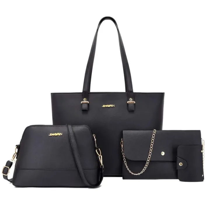4-Piece%20Fashionable%20Waterproof%20Ladies%20Combo%20Bag%20Set%20-%20Image%202
