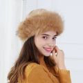New Thick Warm Russian Hat Ladies Suede Bomber Hat Windproof Women Fur Hat Female Mongolia Cap Women Fox Fur Skullies Beanies. 