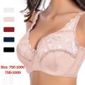 Lace Bras Women Underwear Big Size Push Up Bra Bralette Crop Top Female Bra Hollow Out Brassiere Thin Transparent 100D 2023.