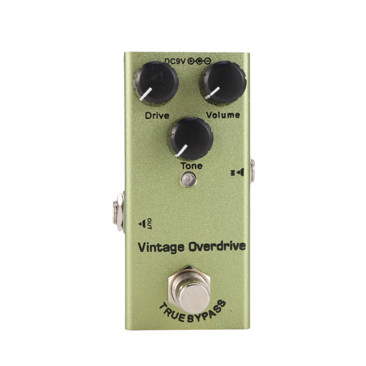 Guitar Pedal Vintage Overdrive for Electric Guitar