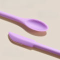 2 In 1 Silicone Scoop Scraper Set Cosmetic Liquid Foundation Face Cream Spoon Scraping Face Skin Care Tools Wholesale. 