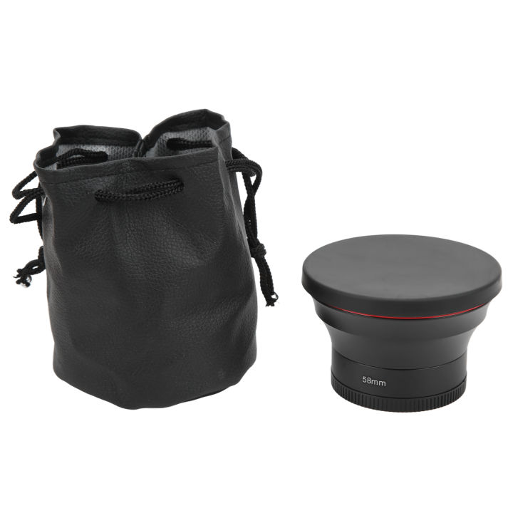 58mm%200.43X%20Wide%20Angle%20Lens%20Optical%20Glass%20Camera%20Lens%20With%20Macro%20Lens%20For%20Lan%20ZTS%20-%20Image%205