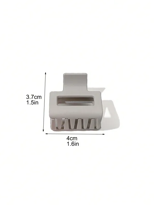 4Pcs%20Multicolor%20Small%20Claw%20Hair%20Clips%20for%20Women%20Girls,1.6%20Matte%20Rectangle%20Nonslip%20Hair%20Jaw%20Clips%20for%20Thin%20Medium%20Thick%20Hair%20-%20Image%206