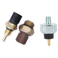 1 Set Coolant Temperature Sensor Switch & 1 Pcs Oil Pressure Switch Sending Unit Sensor Sender Light. 