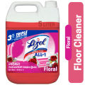 Lizol Disinfectant Floor & Surface Cleaner 5L Floral, Super Saver Pack, Kills 99.9% Germs. 