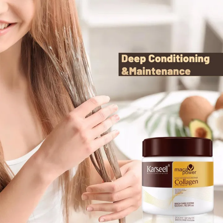 Karseell%20Collagen%20Hair%20Treatment%20Mask%20-%20Deep%20Repair%20Conditioning%20Argan%20Oil%20Collagen%20Hair%20Mask%20Essence%20For%20Dry%20&%20Damaged%20Hair%20-%2016.90%20oz%20500ml%20-%20Image%204