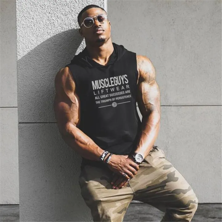Muscleguys%20Liftwear%20Sleeveless%20Shirt%20with%20hoody%20Brand%20gyms%20Clothing%20Fitness%20Men%20Bodybuilding%20stringer%20tank%20tops%20Hoodies%20singlets%20-%20Image%202
