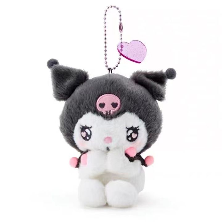 Sanrio%20Kuromi%20Plush%20Toys%20Kuromi%20Plushie%20Kawaii%20Accessories%20Stuff%20Doll%20Cute%20Keychain%20Room%20Decor%20for%20Birthday%20Gift%20-%20Image%205