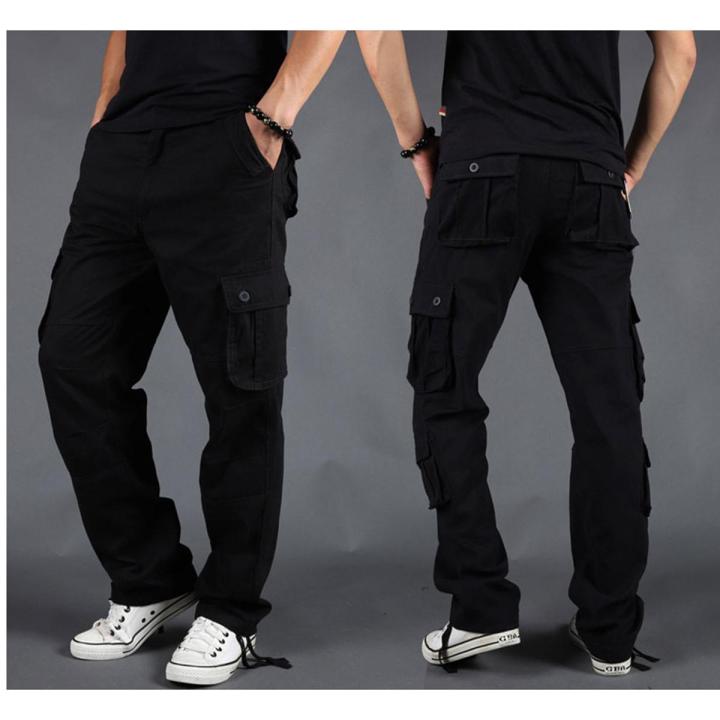 Side Zipper ckets Cargo Harem Joggers Pants Men  Casual Harajuku Streetwear Sweatpant Trousers Male Pants baggy