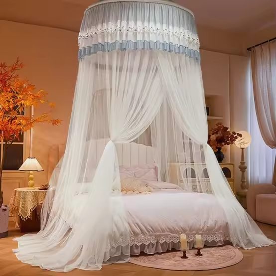 Folding masari for double bed mosquito net 6/7 feet popup mosquito net foldable moshari