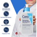 CeraVe Renewing SA Cleanser, Salicylic Acid Foaming Gel Face Wash For Smooth Skin 237 ml. 