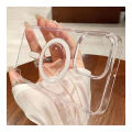 ANTI Yellow Clear MagSafe iPhone Case Crystal Clear Anti Yellow Transparent Case For Iphone 13,14,15 Pro & Pro Max Series. 
