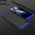 360 Degree Back Case For Oppo A3s - Blue and Black. 