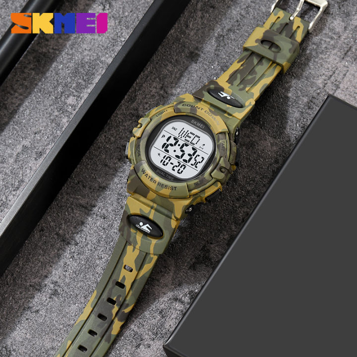 SKMEI%20Fashion%20Student%20Digital%20Watch%20Date%20Week%20Chronograph%20LED%20Electronic%20Wristwatch%20For%20Children%20Sport%20Waterproof%20Clock%202164%20-%20Image%205