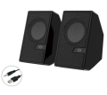D7 Speaker Multimedia Wired Mini USB Speaker For Computer And Laptop - Black. 