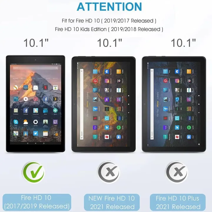 Glass%20Screen%20Protector%20For%20Amazon%20Fire%20HD%2010%202019%202017%20Fire%20HD%2010%209th%207th%20Gen%20Kids%20Edition%202018%2010.1%20Clear%20Tempered%20Glass%20-%20Image%203