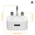 Universal UK Wall Plug Power 3 Pin Adapter Charger With 1/2/3 USB Ports Charging Podazz. 