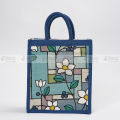 Lunch Box Bag For Jute Fabric eco frindly home made men and women.