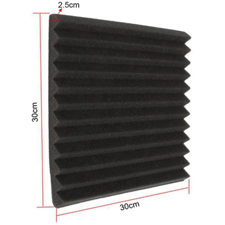 JDXHLAU%2024%20Pcs%20Acoustic%20Foam%20Board,Studio%20Wedge%20Tile,Acoustic%20Foam%20Soundproof%20Pyramid%20Studio%20Treatment%20Wall%20Panel%202.5X30X30cm%20-%20Image%207