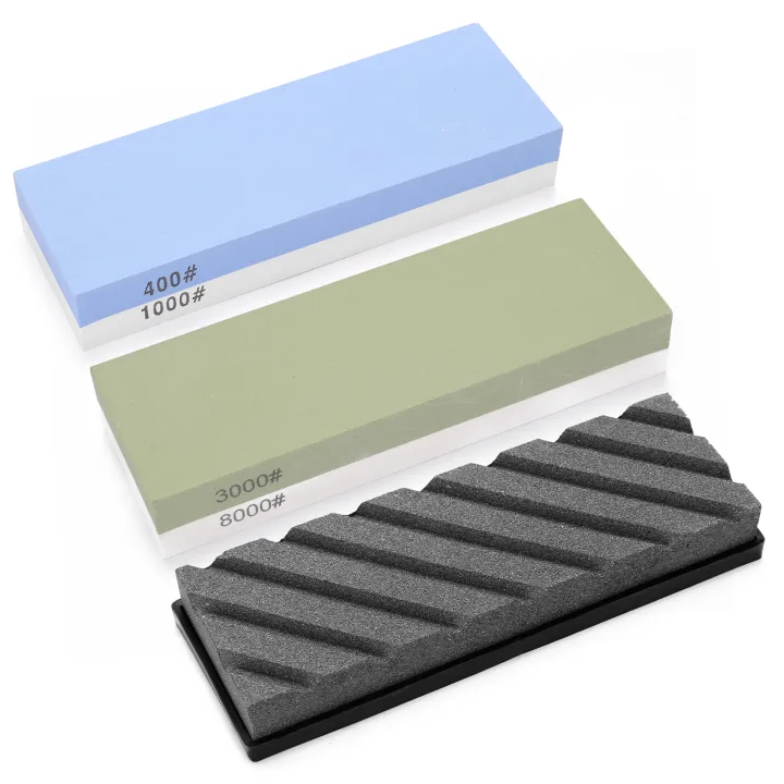KOGEEK%20400#/1000#%203000#/8000#%20Premium%20Whetstone%20Cut%20Sharpening%20Stone%20Set%20Sharpener%20for%20All%20Blade%20Non%20Slip%20Base%20Cutter%20Sharpener%20-%20Image%204
