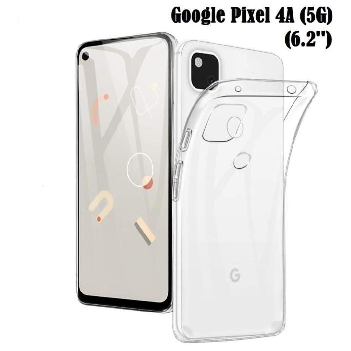 Google Pixel 4a 5g Comfortable Clear Transparent Soft TPU Back