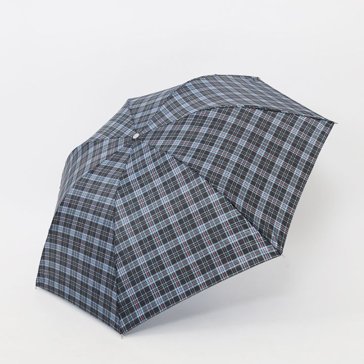 10%20yuan%20store%20distribution%20source%207%20bone%20lattice%20trifold%20umbrella%20men's%20ladies%20travel%20lattice%20umbrella%20folding%20umbrella%20wholesale%20-%20Image%203