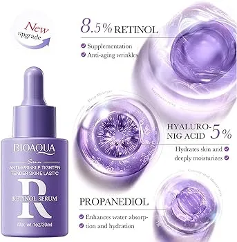 BIOAQUA%20Facial%20Retinol%20Serum%2030ml%20Anti-Wrinkle%20Tender%20Skin%208.5%25%20Retinol%205%25%20Hyaluronic%20Acid%20Moisturizing%20Essence-%2030ml%20-%20Image%202