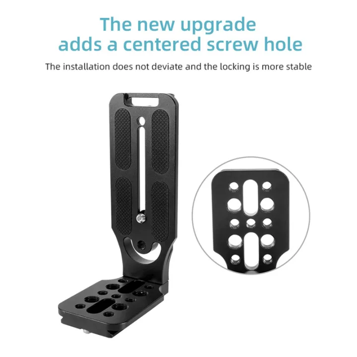 Foldable%20Universal%20Camera%20L%20Bracket%20Release%20L%20Plate%20Quick%20Release%20Plate%201/4%20in%20Screw%20Compatible%20for%20-%20Image%208