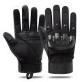 Bikers full finger hand gloves or motorcycle tactical  riding full finger hand gloves for men -Black. 