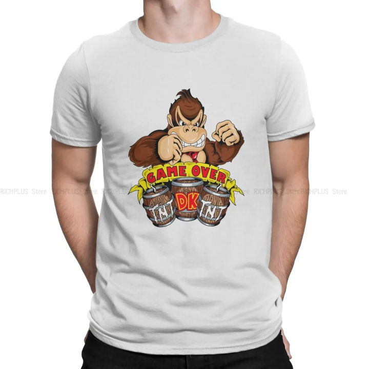 Donkey%20Kong%20Game%20Newest%20TShirt%20for%20Men%20DK%20Round%20Collar%20Polyester%20T%20Shirt%20Personalize%20Gift%20Clothes%20Streetwear%20-%20Image%209