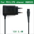 HQ8505 15V 5.4W EU Wall Plug AC Power Adapter Charger for Philips Electric Shaver RQ1180CC RQ1250 RQ1251 PT720 YS523 YS526 YS536. 